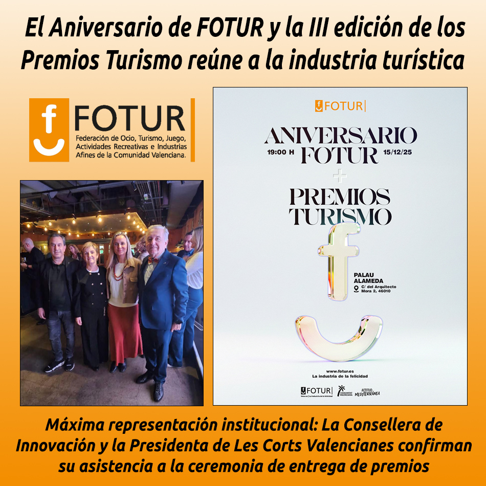 El Aniversario de FOTUR y la III edición de los Premios Turismo reúne a la industria turística 